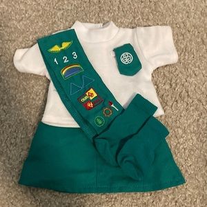 Doll clothes/ American girl doll/ Girl Scouts uniform